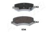 BYD 1075741900 Brake Pad Set, disc brake